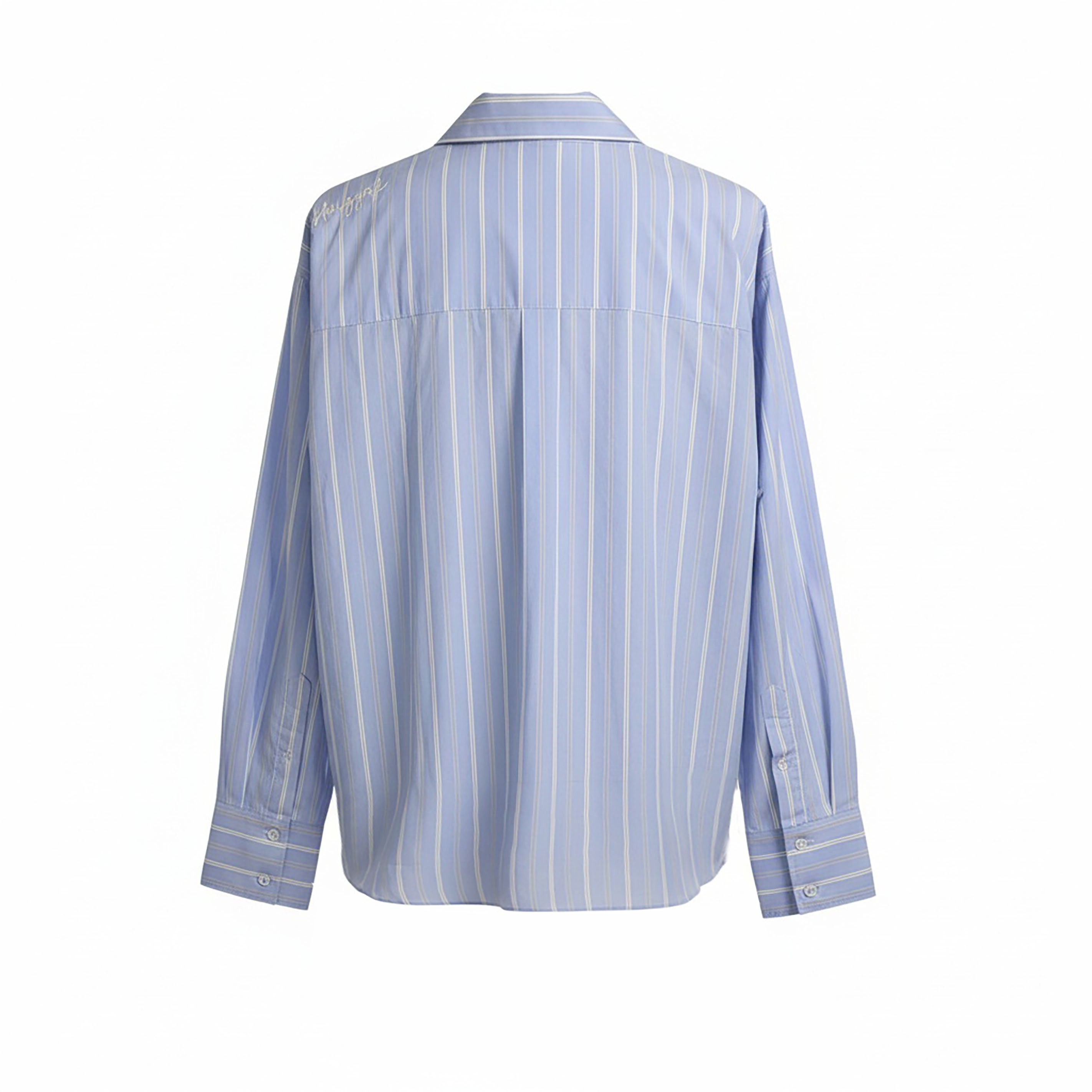 Heuggah Oversized Striped Shirt