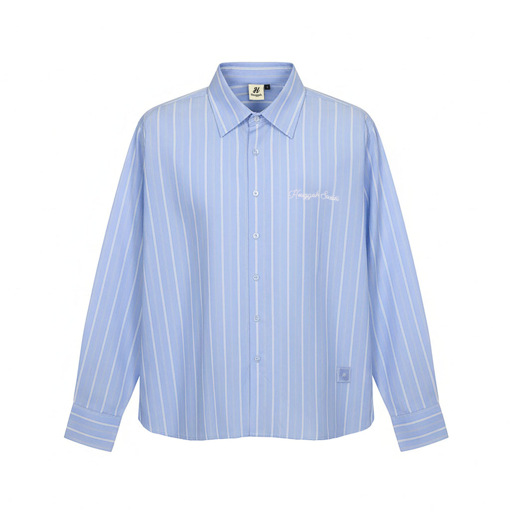 Heuggah Oversized Striped Shirt