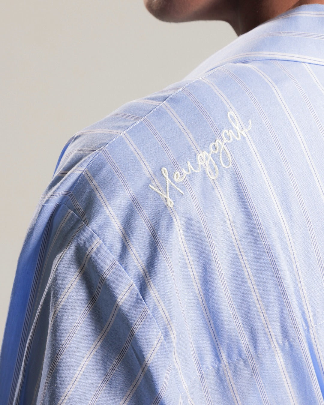 Heuggah Oversized Striped Shirt